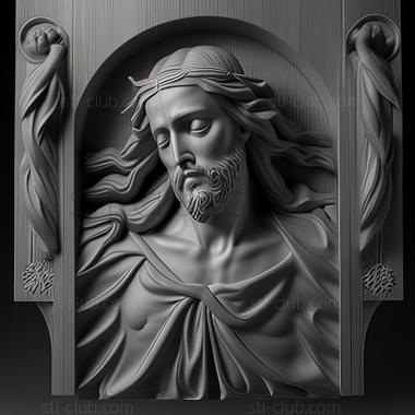 3D model st jesus (STL)